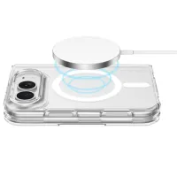 Husă pentru smartphone Apple iPhone DUO Cellularline / MagSafe Back / TPU / White Transparent photo 6