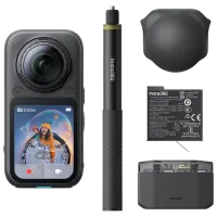 Экшн-камера Insta360 X6 Essentials Bundle 48 МП / 2600 мАч / Черный