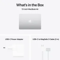 Ноутбук Apple MacBook Air 13.6 2026 M5 10C/8G / 16 ГБ / 512 ГБ / VGA Встроенная / Серебряный photo 7