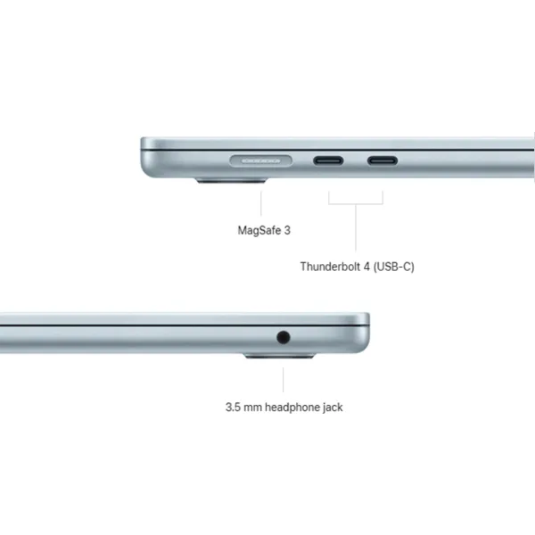 Ноутбук Apple MacBook Air 15 2026 M5 10C/10G / 16 ГБ / 512 ГБ / VGA Встроенная / Серебряный photo 6