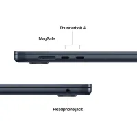 Ноутбук Apple MacBook Air 15 2026 M5 10C/10G / 16 ГБ / 1 ТБ / VGA Встроенная / Midnight photo 6