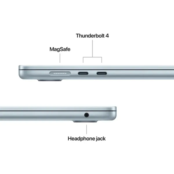 Ноутбук Apple MacBook Air 15 2026 M5 10C/10G / 16 ГБ / 512 ГБ / VGA Встроенная / Синий photo 5