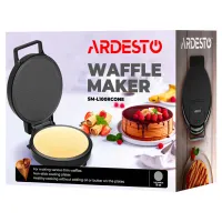 Aparat de vafe Ardesto SM-L100RCONE 1200 W / Black photo 5