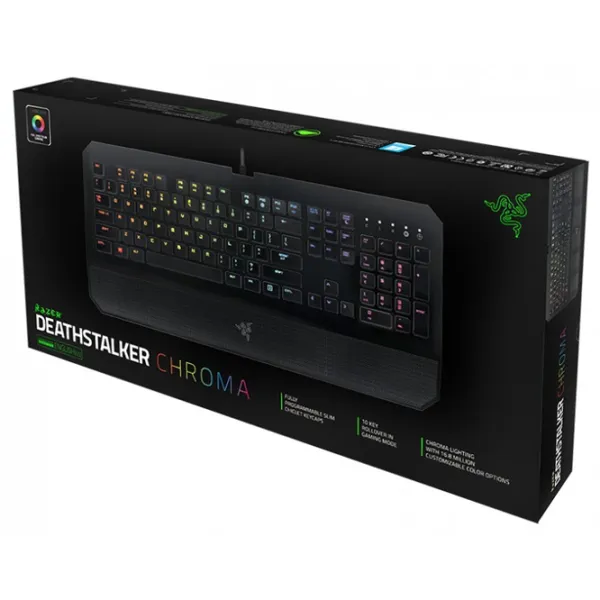 Клавиатура Razer DeathStalker Chroma Проводная / Черный photo 5