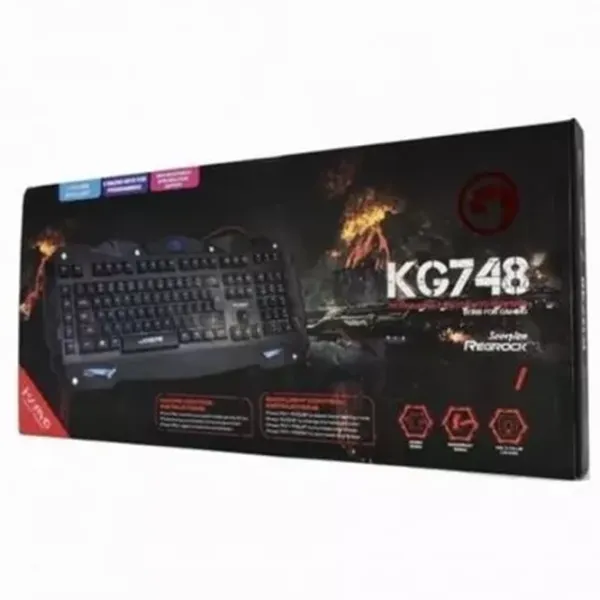 Tastatură Marvo KG748 Cu fir / Black photo 5