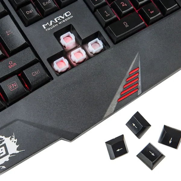 Tastatură Marvo KG749 Cu fir / Black photo 6