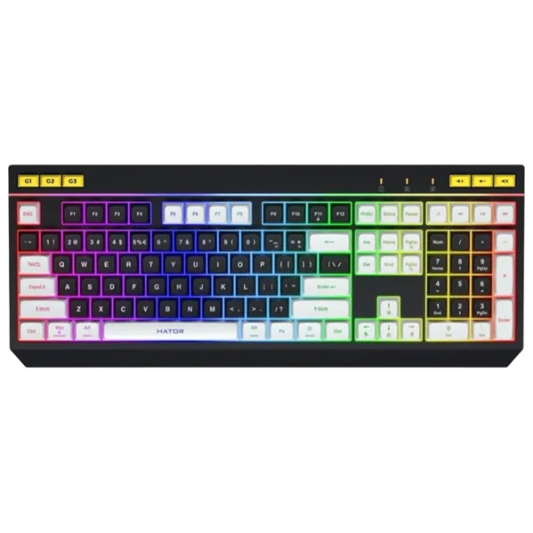 Tastatură Hator Icefall Cu fir / Black photo 1