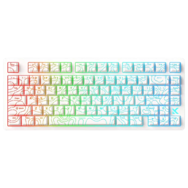 Tastatură Mchose Jet 75 Cu fir / White photo 1