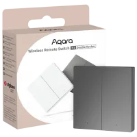 Умный переключатель Aqara Double Key Серый photo 2