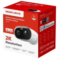 Камера видеонаблюдения Mercusys MC410 Беспроводные/ Белый photo 9