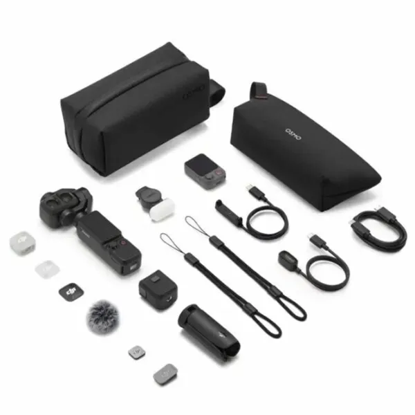 Экшн-камера DJI Osmo Pocket 4P Vlog Combo Classic 37 МП / 1545 мАч / Черный photo 7
