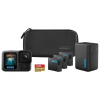Экшн-камера GoPro HERO 13 Extended Power Bundle 27.6 МП / 1900 мАч / Черный photo 2