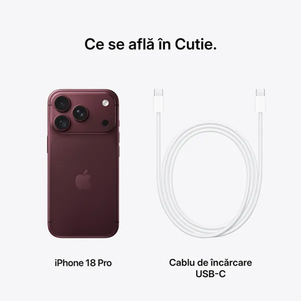 Smartphone Apple iPhone 18 Pro 12 GB/ 512 GB/ Single SIM/ Burgundy photo 14