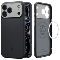 Husă pentru smartphone Apple iPhone 17 Pro Spigen / MagSafe Back / TPU / Gray Black photo 2