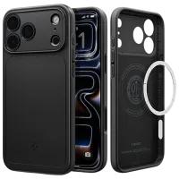 Husă pentru smartphone Apple iPhone 18 Pro Max Spigen / MagSafe Back / TPU / Black photo 3