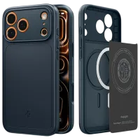 Husă pentru smartphone Apple iPhone 18 Pro Max Spigen / MagSafe Back / TPU / Metal Slate Blue photo 2