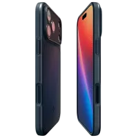 Husă pentru smartphone Apple iPhone 18 Pro Max Spigen / MagSafe Back / TPU / Metal Slate Blue photo 6
