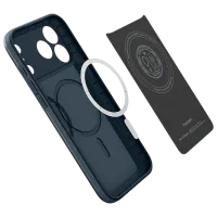 Husă pentru smartphone Apple iPhone 18 Pro Max Spigen / MagSafe Back / TPU / Metal Slate Blue photo 7