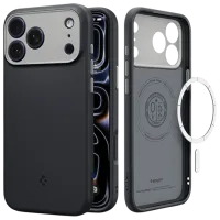 Husă pentru smartphone Apple iPhone 18 Pro Max Spigen / MagSafe Back / TPU / Gray Black photo 2