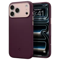 Husă pentru smartphone Apple iPhone 18 Pro Max Spigen / MagSafe Back / TPU / Burgundy photo 3