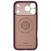 Husă pentru smartphone Apple iPhone 18 Pro Max Spigen / MagSafe Back / TPU / Burgundy photo 6