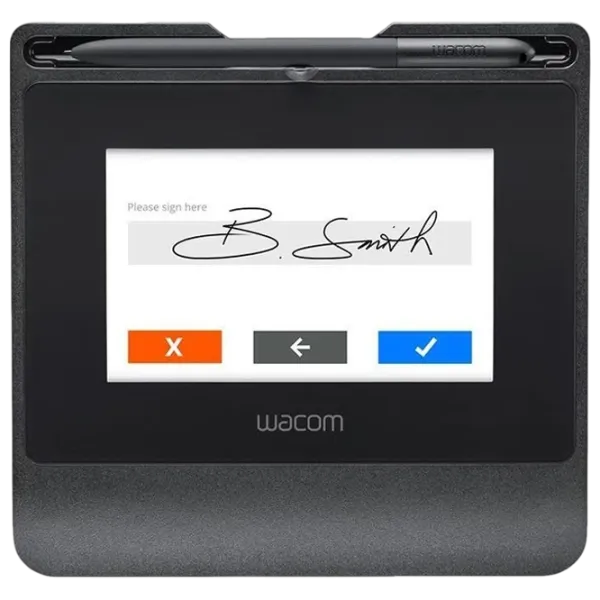 Планшет для цифровой подписи Wacom Signature Set / Черный photo 1