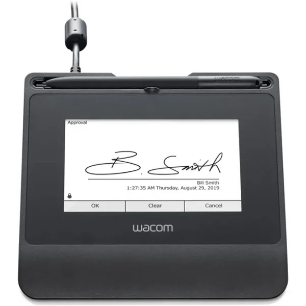 Планшет для цифровой подписи Wacom Signature Set / Черный photo 3