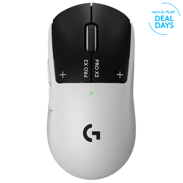 Mouse Logitech PRO X2 Superstrike HITS USB / White photo 1
