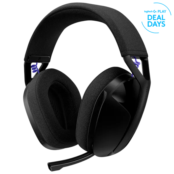 Căști Logitech G321 Blue Black Fără fir/ Gaming photo 1
