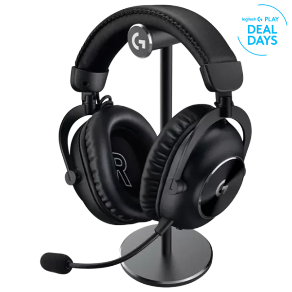 Căști Logitech G Pro X 2 + STAND Black Fără fir/ Gaming photo 1