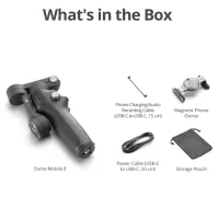 Stabilizator DJI Osmo Mobile 8 Standard Combo Bluetooth / Black photo 3