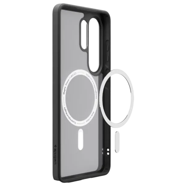 Husă pentru smartphone Samsung Galaxy S26 Ultra Spigen / MagSafe Back / TPU / Black Transparent photo 4