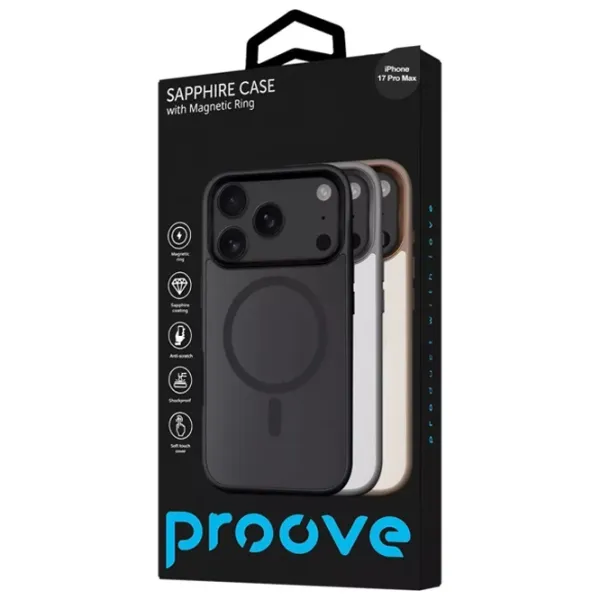 Husă pentru smartphone Apple iPhone 18 Pro Max Proove / MagSafe Back / TPU / Light Blue photo 2