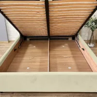 Кровать Crinela Lux Estela Laguna 03 180 x 200 см / Фанера / Слоновая кость photo 4