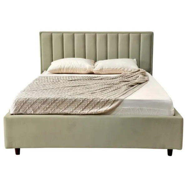 Кровать Crinela Lux Estela Laguna 09 180 x 200 см / Фанера / Каменно-серый photo 2