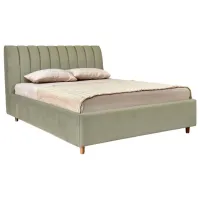 Кровать Crinela Premium Margo Laguna 09 180 x 200 см / Фанера / Каменно-серый