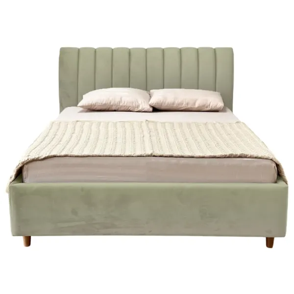 Кровать Crinela Premium Margo Laguna 09 180 x 200 см / Фанера / Каменно-серый photo 2