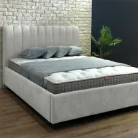 Кровать Crinela Rita Prestige Glow 04 160 x 200 см / Фанера / Каменно-серый photo 4