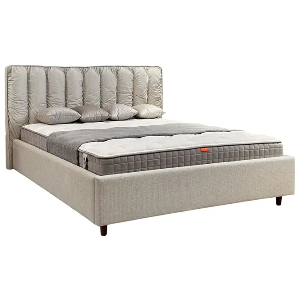 Кровать Crinela Eva Prestige Glow 04 160 x 200 см / Фанера / Капучино photo 2