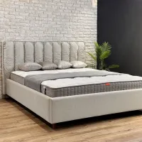 Кровать Crinela Eva Prestige Glow 04 160 x 200 см / Фанера / Капучино photo 4
