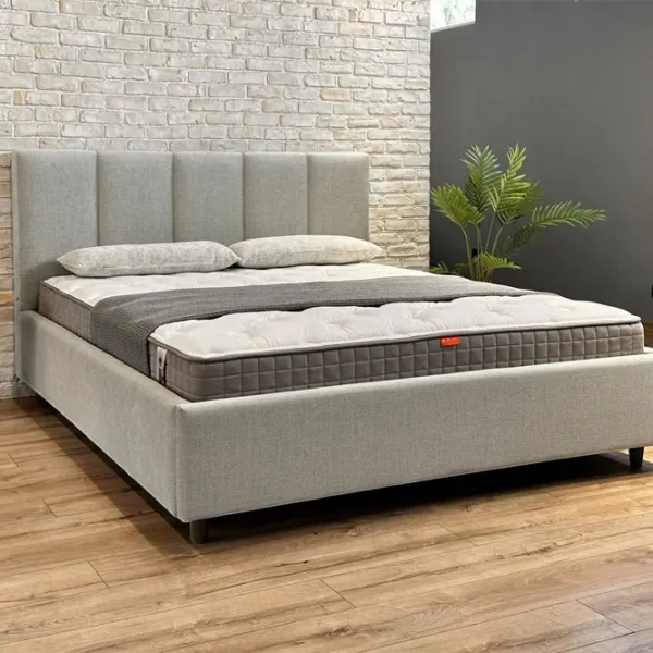 Кровать Crinela Dominica Prestige Glow 04 180 x 200 см / Фанера / Капучино photo 3
