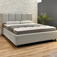 Кровать Crinela Dominica Prestige Glow 04 180 x 200 см / Фанера / Капучино photo 3