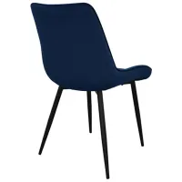 Scaun de bucătărie Evelin YT-004B 910-19 Stofă/ Blue Black photo 4
