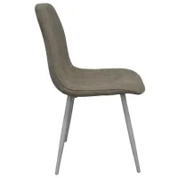 Scaun de bucătărie Evelin YTC-078 Wh UF885-13 Stofă/ Gray Light photo 2
