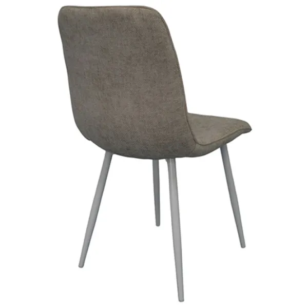 Scaun de bucătărie Evelin YTC-078 Wh UF885-13 Stofă/ Gray Light photo 3