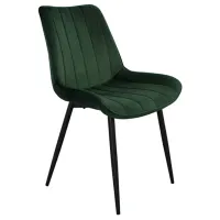 Scaun de bucătărie Evelin YT-004B 910-14 Stofă/ Green Black