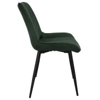 Scaun de bucătărie Evelin YT-004B 910-14 Stofă/ Green Black photo 2