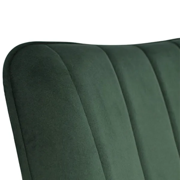 Scaun de bucătărie Evelin YT-004B 910-14 Stofă/ Green Black photo 4
