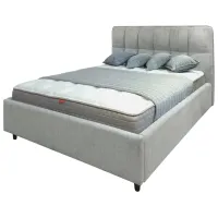 Кровать Crinela Isabela Prestige Glow 04 180 x 200 см / Фанера / Капучино photo 2
