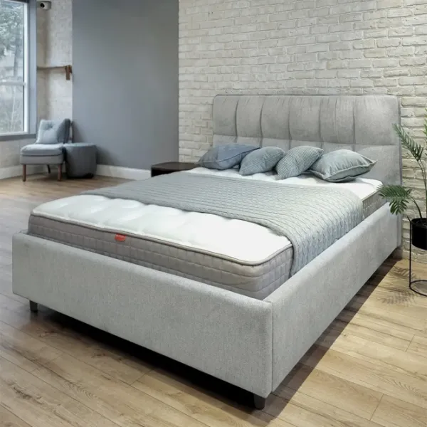 Кровать Crinela Isabela Prestige Glow 04 180 x 200 см / Фанера / Капучино photo 4